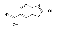 2-OXOINDOLINE-5-CARBOXAMIDE结构式