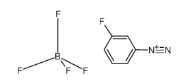 3-fluorobenzenediazonium tetrafluoroborate结构式