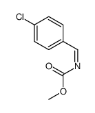 methyl N-[(4-chlorophenyl)methylidene]carbamate结构式