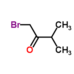 1-溴-3-甲基-2-丁酮结构式