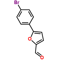 5-(4-溴苯基)-2-呋喃甲醛结构式