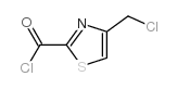 2-Thiazolecarbonylchloride,4-(chloromethyl)-(9CI)结构式