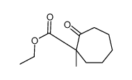 ethyl 1-methyl-2-oxocycloheptane-1-carboxylate结构式