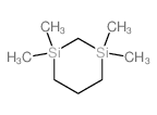 1,1,3,3-tetramethyl-1,3-disilinane结构式