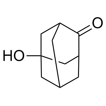 5-羟基-2-金刚烷酮结构式