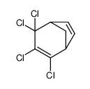 2,3,4,4-tetrachlorobicyclo[3.2.1]octa-2,6-diene结构式