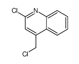 2-chloro-4-(chloromethyl)quinoline结构式