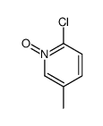 2-CHLORO-5-METHYLPYRIDINE 1-OXIDE结构式