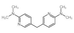 2-Pyridinamine,5,5'-methylenebis[N,N-dimethyl-结构式