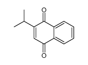 2-propan-2-ylnaphthalene-1,4-dione结构式