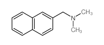 N,N-dimethyl-1-naphthalen-2-yl-methanamine结构式