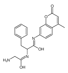 H-Gly-Phe-AMC结构式