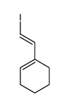 1-(2-iodoethenyl)cyclohexene结构式
