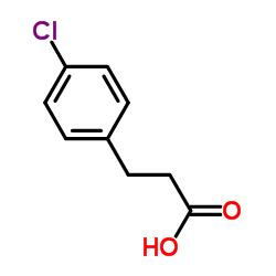 3-(4-氯苯基)丙酸结构式