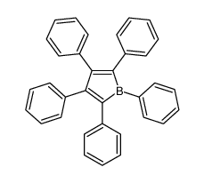 1,2,3,4,5-pentakis-phenylborole结构式