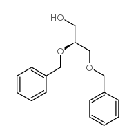 (S)-(-)-2,3-二苄氧基-1-丙醇结构式