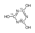 氰尿酸-13C3结构式