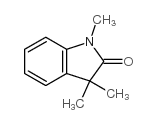 1,3,3-三甲基-2,3-二氢-1H-吲哚-2-酮结构式