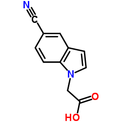 3-(4’-氟苯甲酰基)吲哚结构式