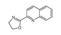 2-(4,5-二氢-2-噁唑基)喹啉结构式