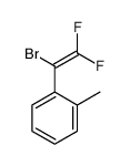1-(1-bromo-2,2-difluoroethenyl)-2-methylbenzene结构式
