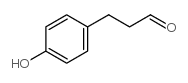 3-(4-羟基-苯基)-丙醛结构式