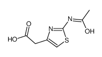 2-(2-acetamido-1,3-thiazol-4-yl)acetic acid结构式