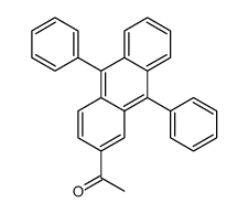 1-(9,10-diphenylanthracen-2-yl)ethanone结构式