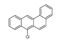 7-chlorobenz(a)anthracene结构式