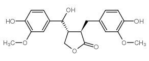 (-)-hydroxymatairesinol结构式