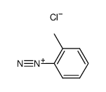 o-methylbenzenediazonium chloride结构式
