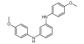 1-N,3-N-bis(4-methoxyphenyl)benzene-1,3-diamine结构式