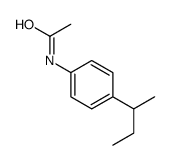 N-(4-butan-2-ylphenyl)acetamide结构式