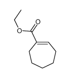 ethyl cycloheptene-1-carboxylate结构式