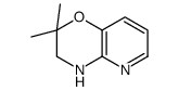 2,2-dimethyl-3,4-dihydropyrido[3,2-b][1,4]oxazine结构式
