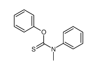 O-phenyl N-methyl-N-phenylcarbamothioate结构式