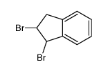 1,2-二溴茚烷结构式