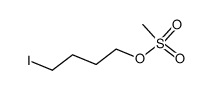 4-iodo-1-butanol metanesulfonate结构式