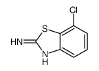 7-氯苯并[d]噻唑-2-胺结构式