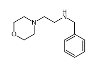 N-苄基-N-2-(4-吗啉)乙胺结构式