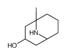 5-methyl-9-azabicyclo[3.3.1]nonan-3-ol结构式