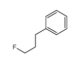 (3-FLUOROPROPYL)BENZENE结构式
