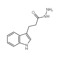 3-(1H-吲哚-3-基)-丙酸 肼结构式
