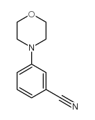 3-吗啉-4-苯甲腈结构式