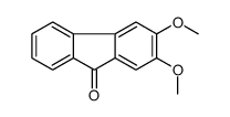 2,3-Dimethoxy-9H-fluoren-9-one结构式