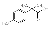 2-甲基-2-对甲苯丙酸结构式