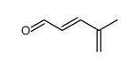 4-methylpenta-2,4-dienal结构式