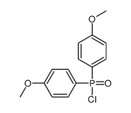 1-[chloro-(4-methoxyphenyl)phosphoryl]-4-methoxybenzene结构式