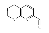 5,6,7,8-四氢-1,8-萘啶-2-羧醛结构式