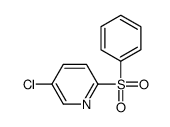 2-(benzenesulfonyl)-5-chloropyridine结构式